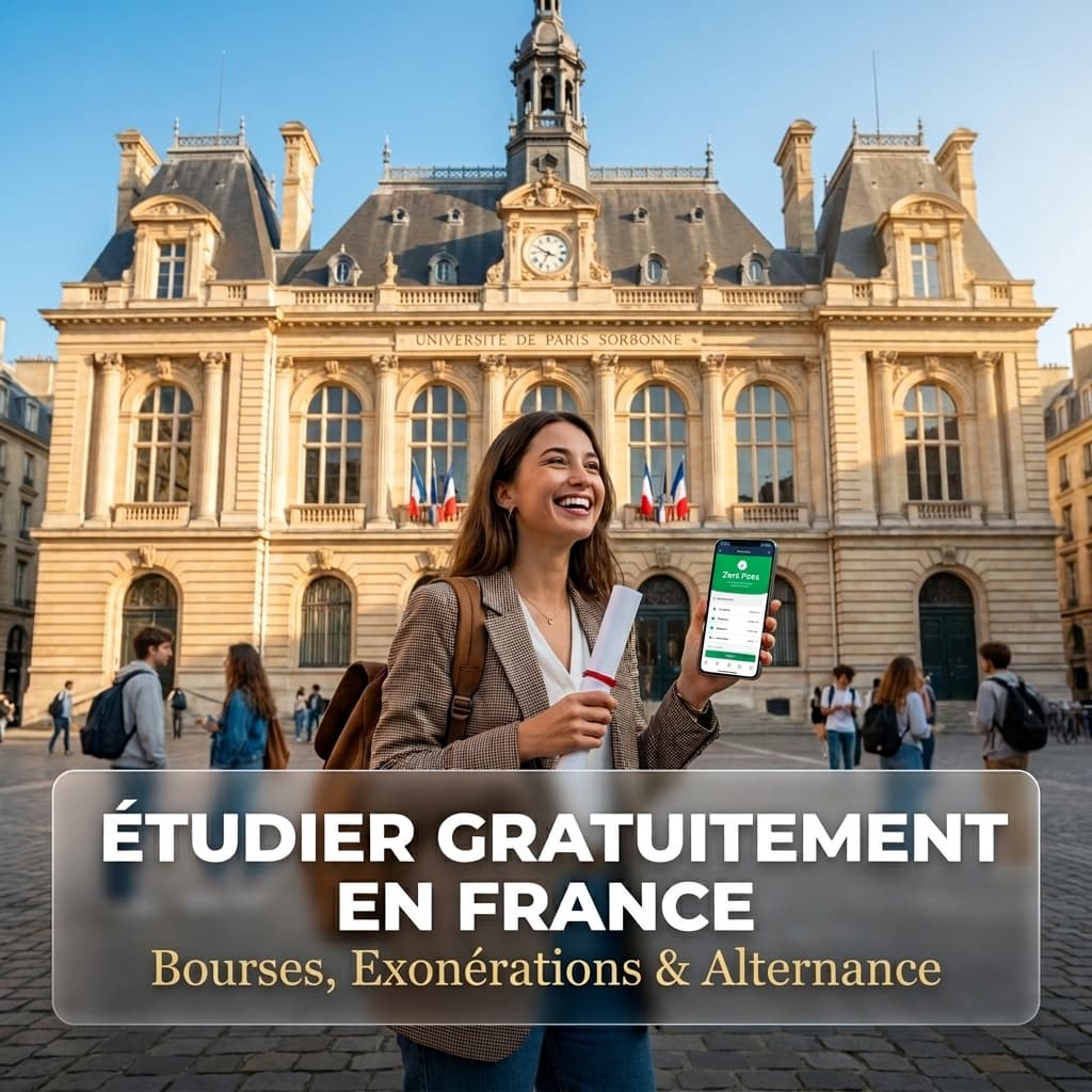 Comment étudier gratuitement en France ? Aides, bourses et exonérations