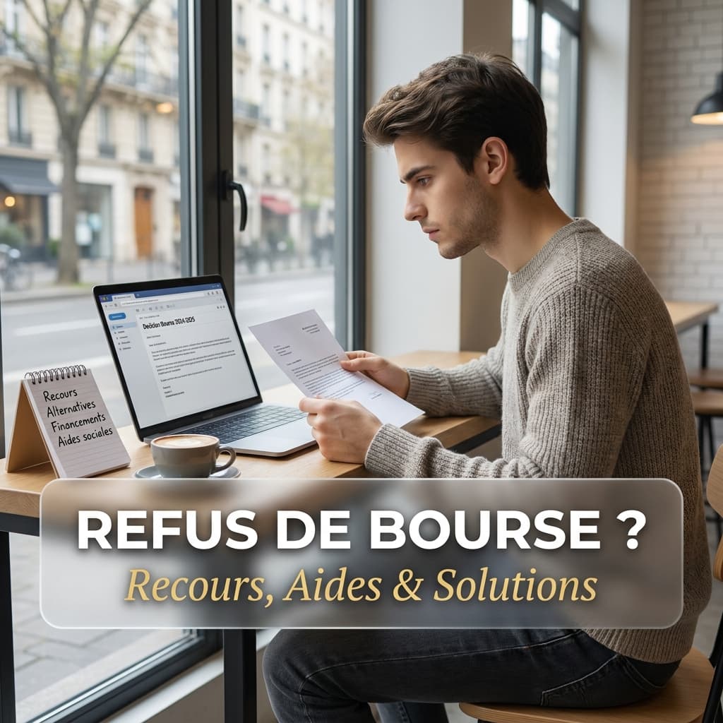 Refus de bourse d'études en France : procédures de recours et alternatives